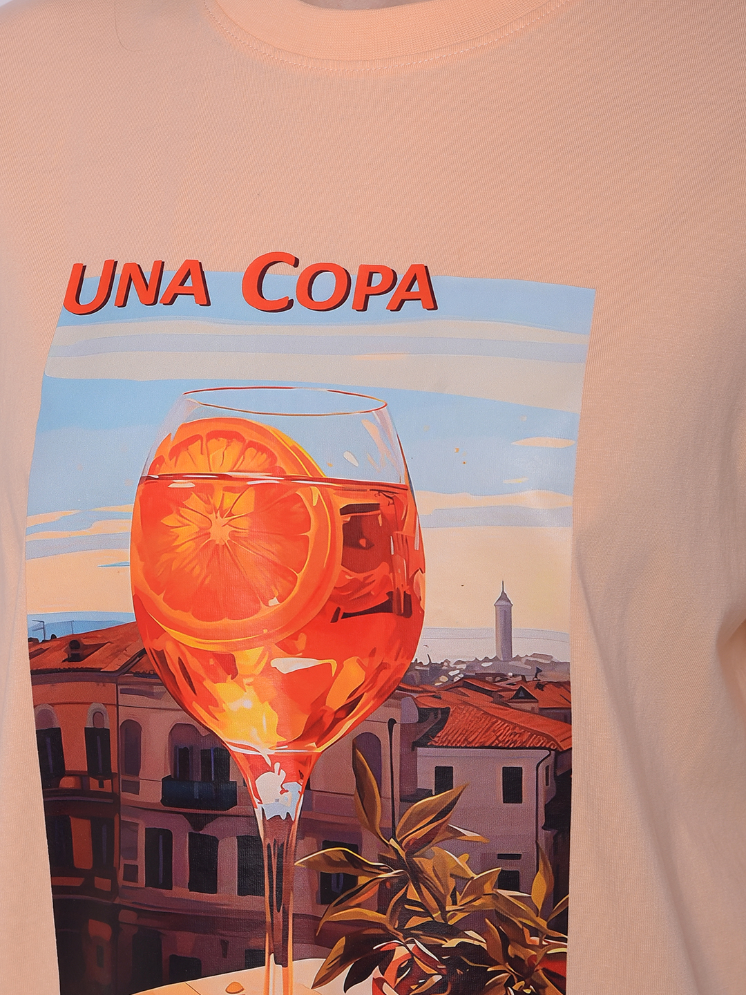 Numero Uno Women Graphic Print Orange T-Shirt